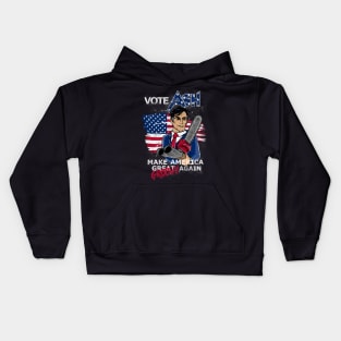 Make America Groovy Again Kids Hoodie